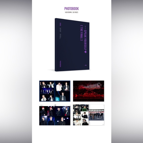 (NWOT) BTS WORLD TOUR “LOVE YOURSELF : SPEAK YOURSELF” [THE FINAL] BLU-RAY - Picture 4 of 16